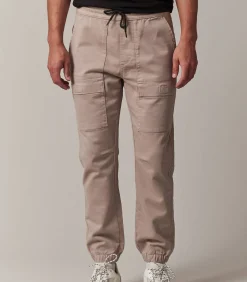 CORNER - Gebreide denim joggingbroek voor heren