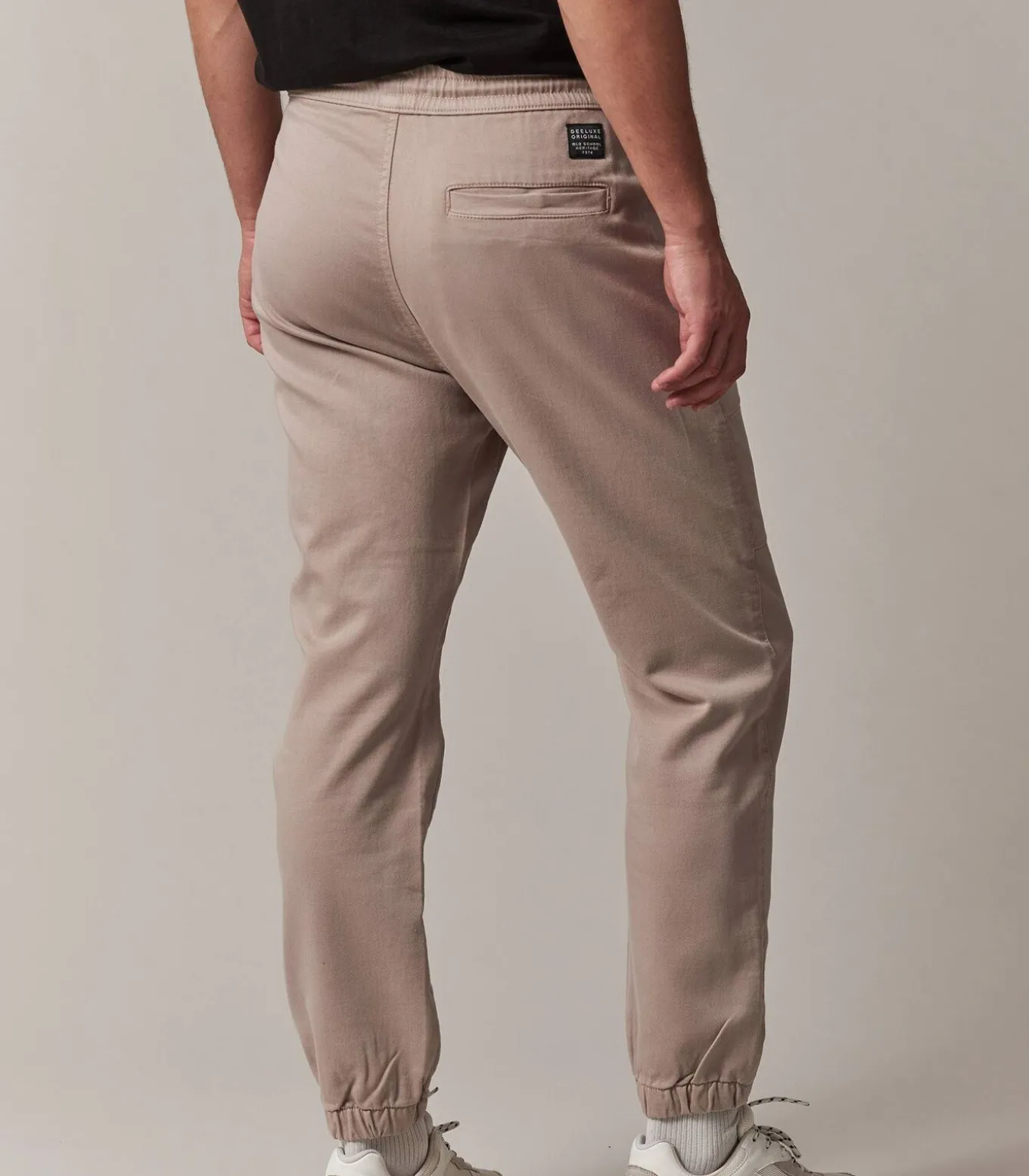 CORNER - Gebreide denim joggingbroek voor heren