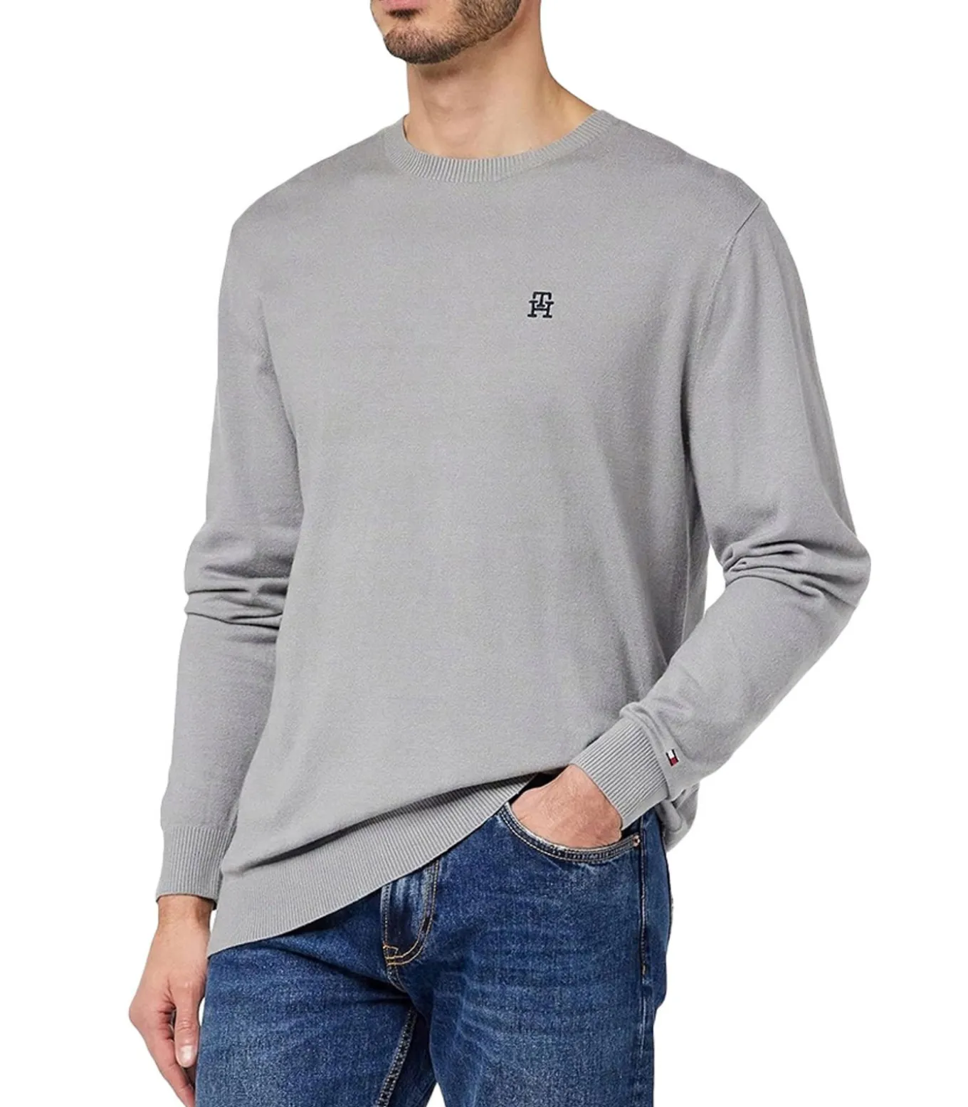CREW NECK - Sweater - Grijs