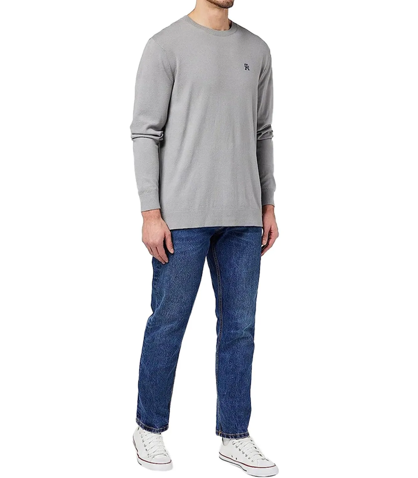 CREW NECK - Sweater - Grijs