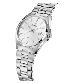 Datum horloge ACERO CLASICO White