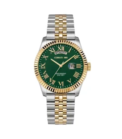 Datum horloge Chienti Green - Gold
