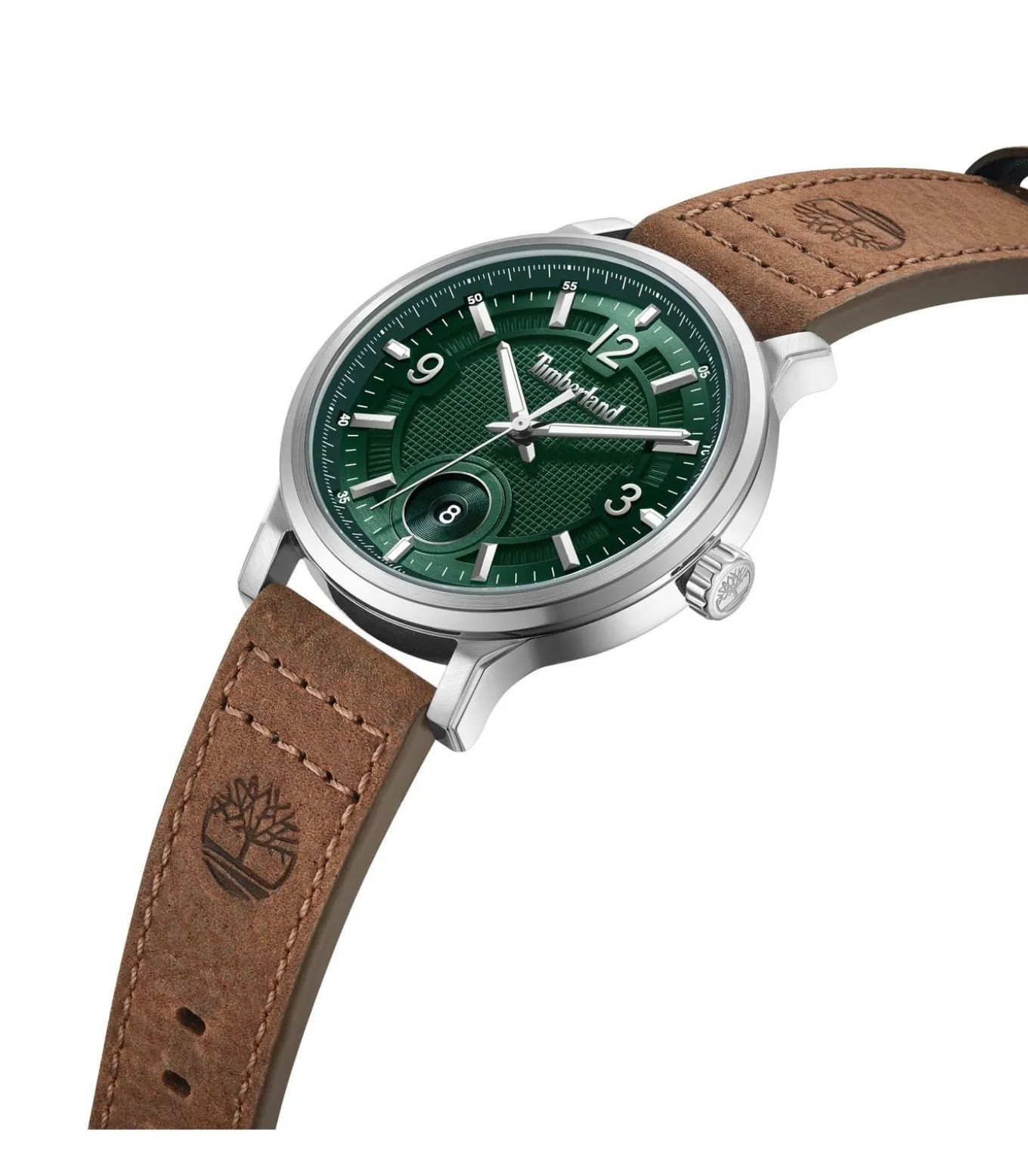 Datum horloge Driscoll Green - Brown