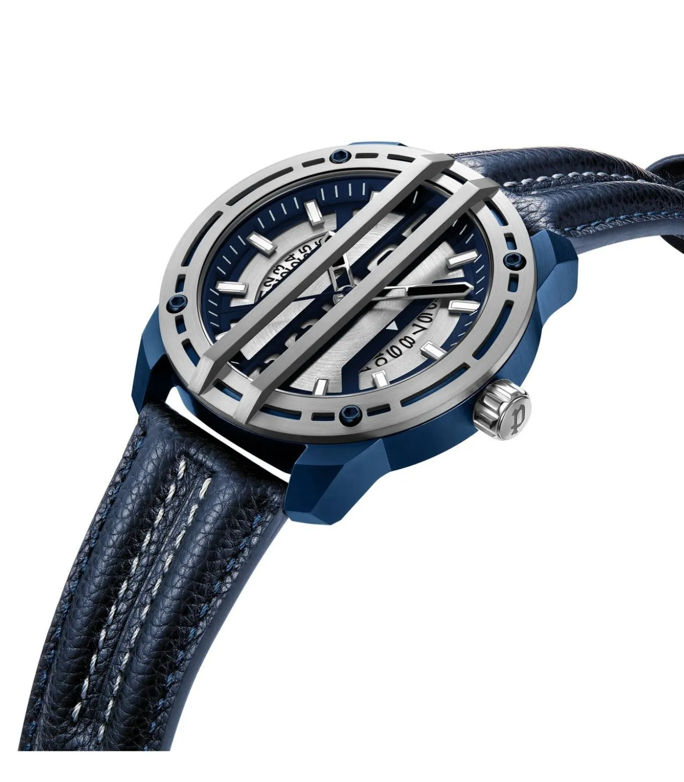 Datum horloge Fast Lane Blue