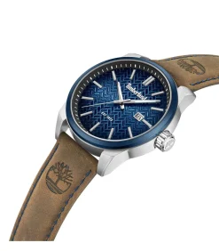 Datum horloge Henniker II Blue - Brown