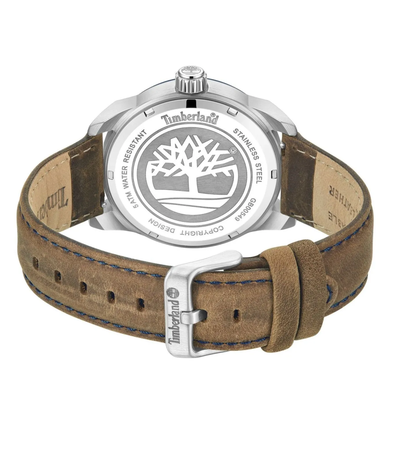 Datum horloge Henniker II Blue - Brown