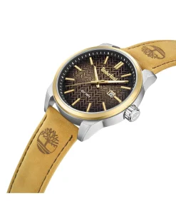 Datum horloge Henniker II Brown - Camel