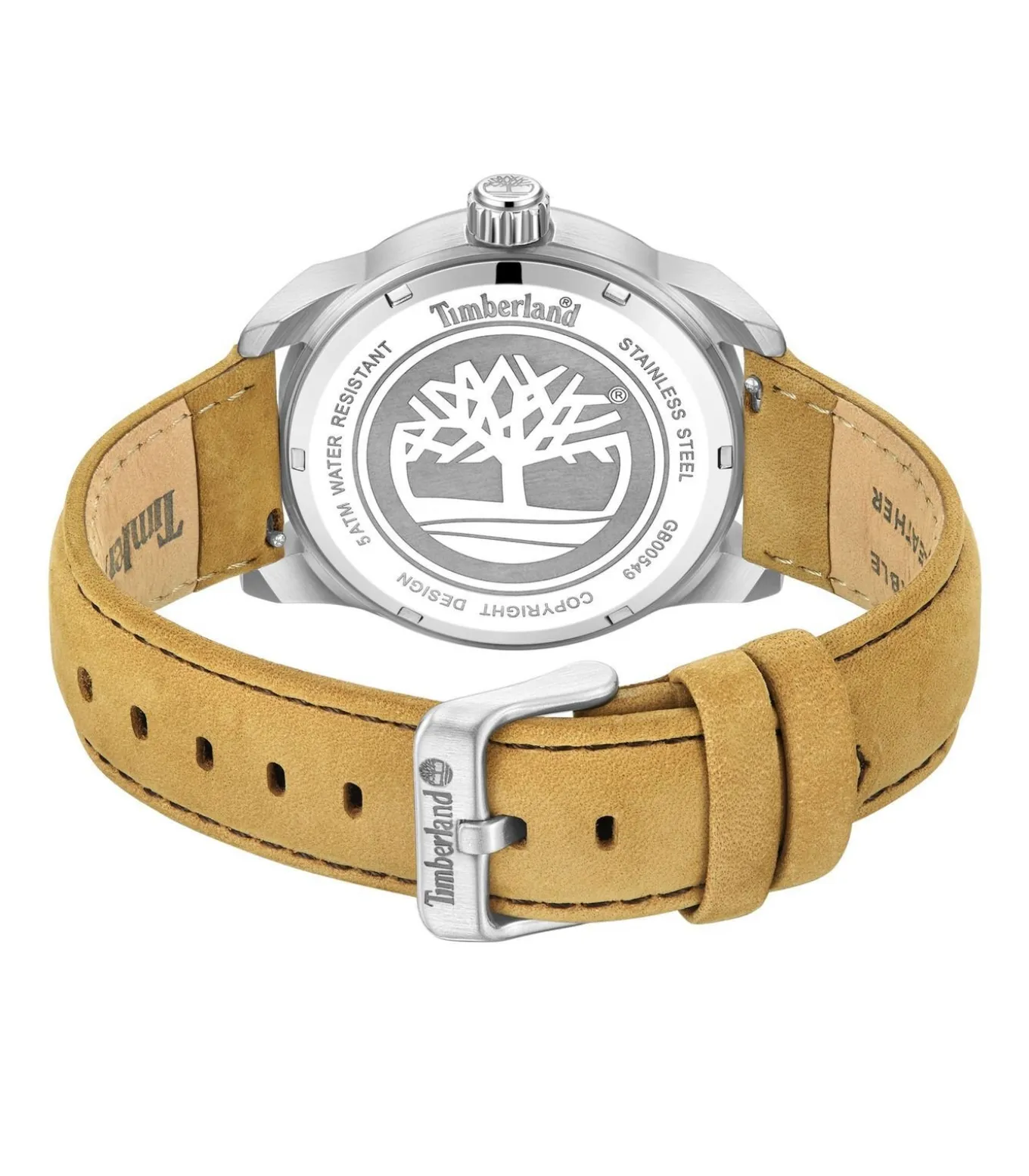 Datum horloge Henniker II Brown - Camel