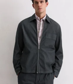 Denim overhemd