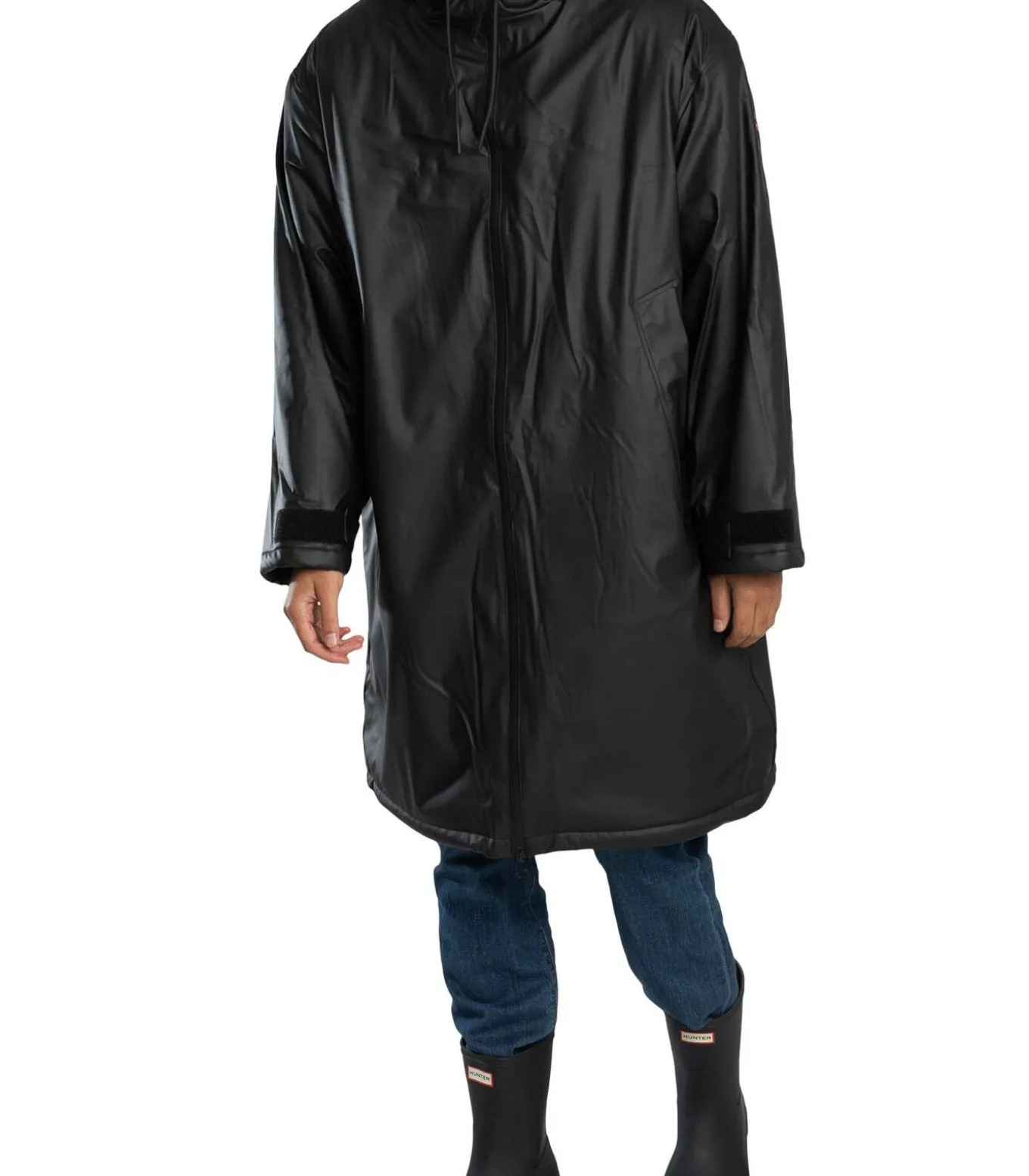 Downpour PU Cocoon Cloak-Jas