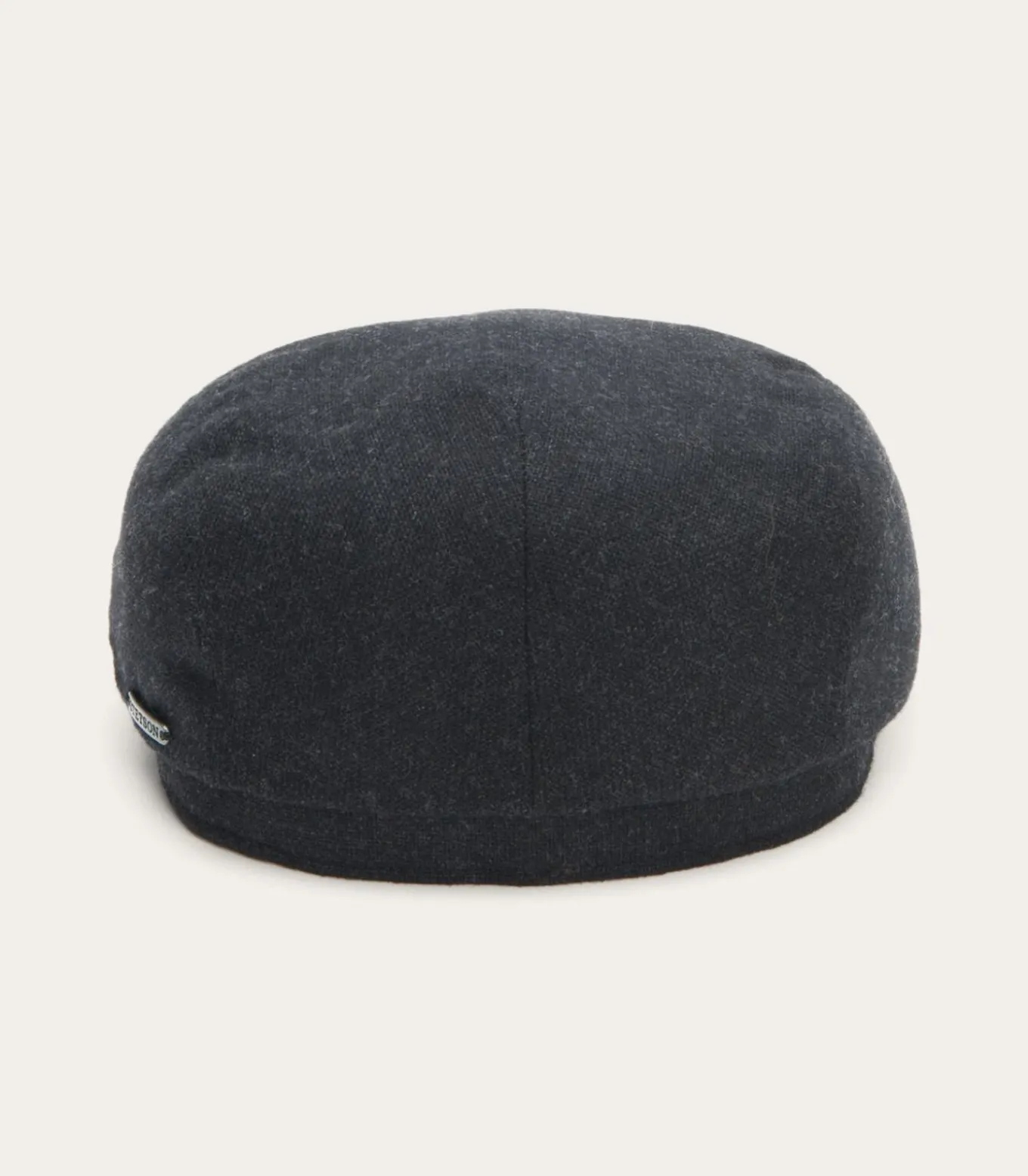 Driver Cap Cashmere Wol Antraciet