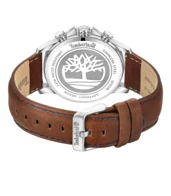 Dual time horloge Bernardston Blue - Brown