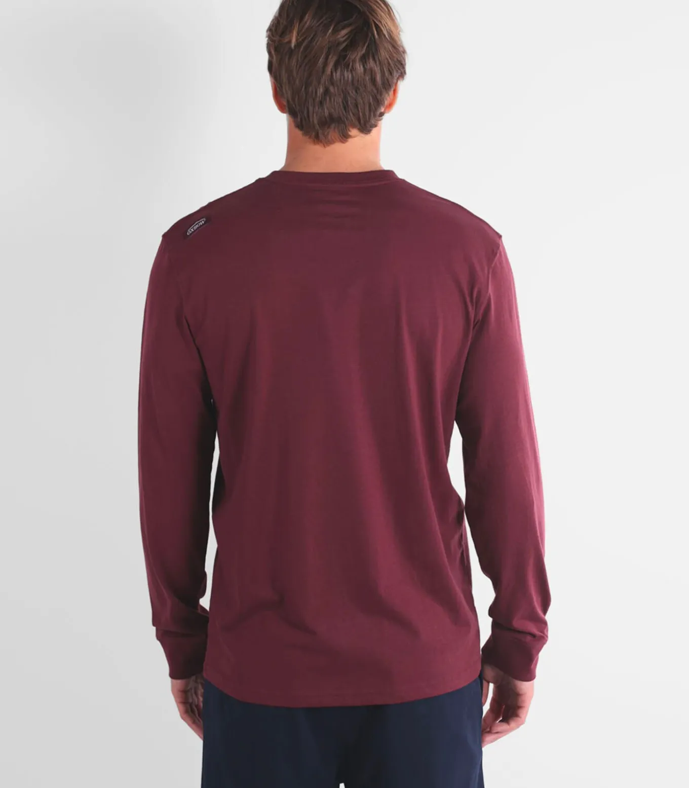 Effen T-shirt met lange mouwen TEBAZ