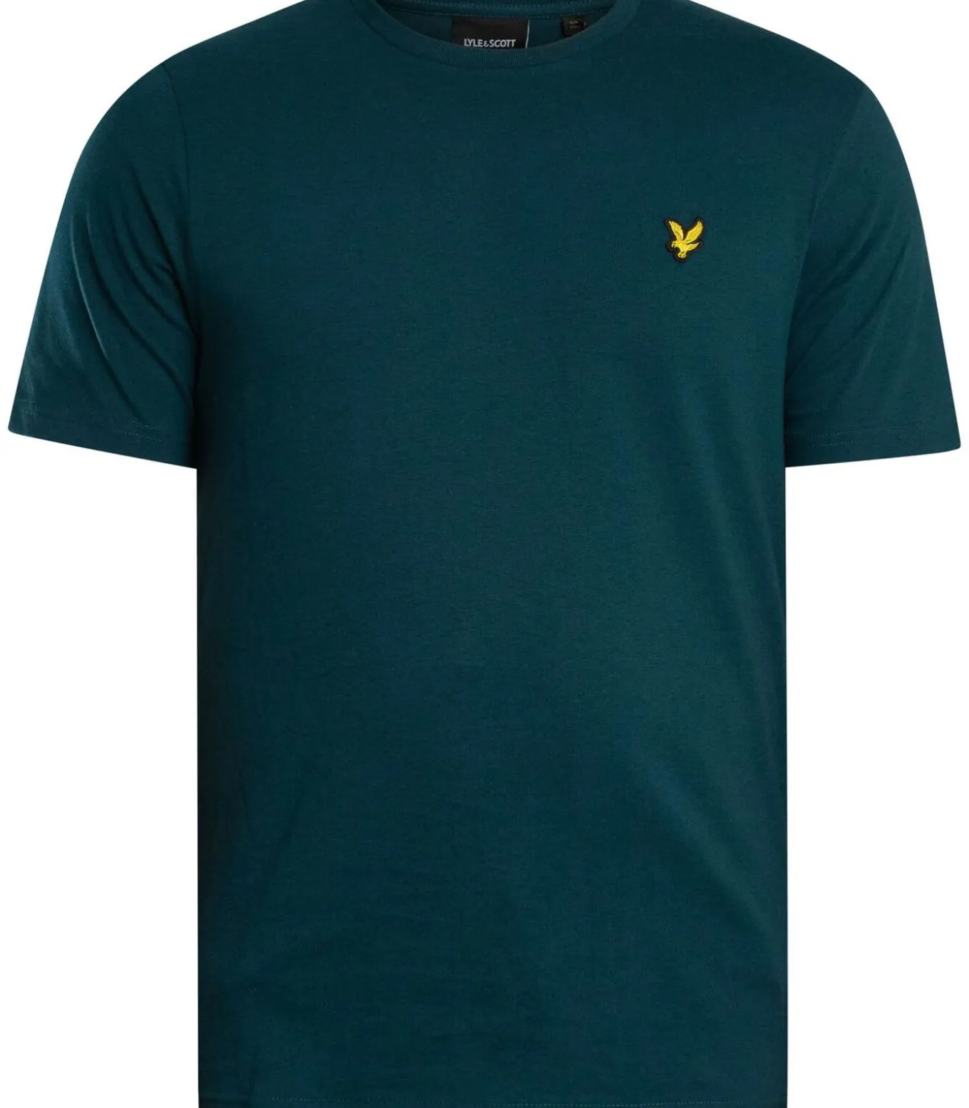 Effen T-Shirt Met Logo