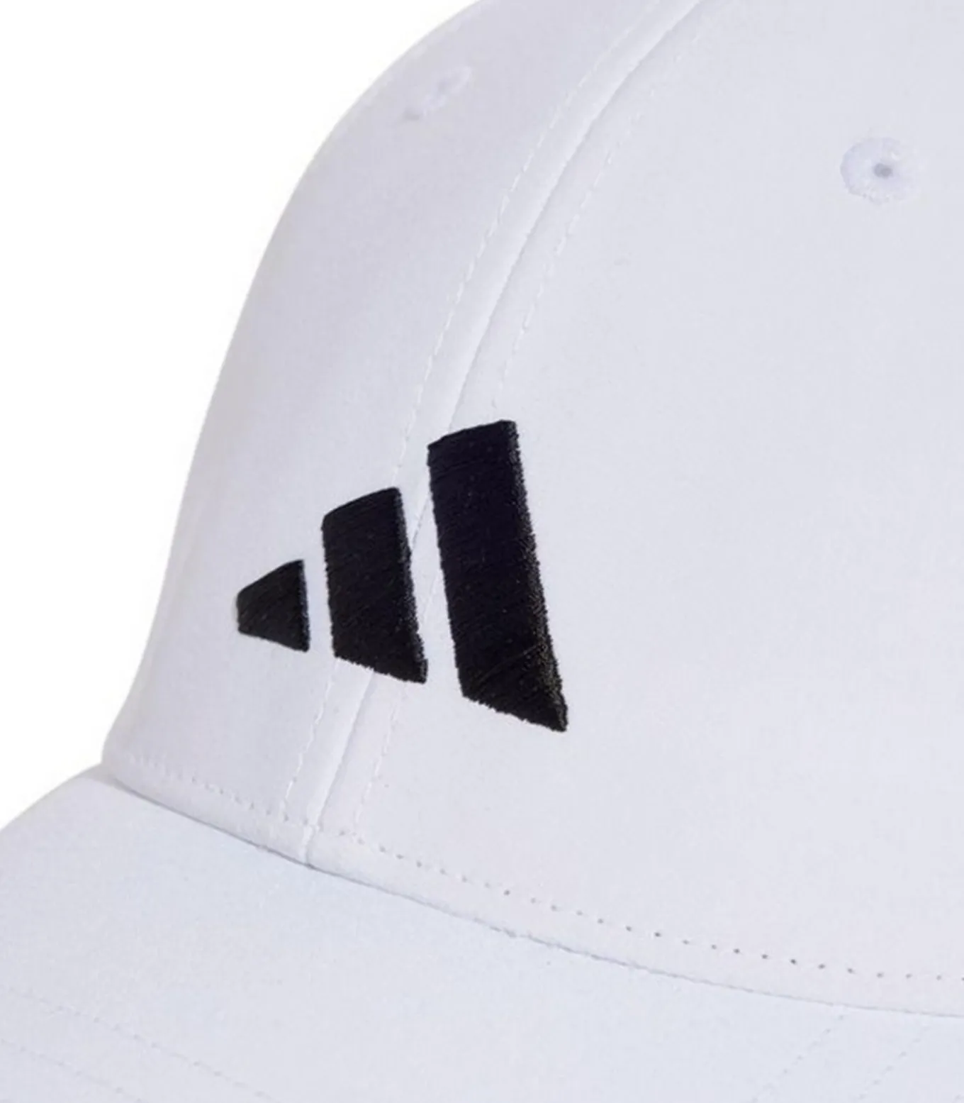 EMBROIDERED LOGO - Baseball Pet - Wit