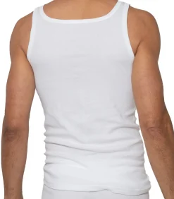 4er Pack Organic Cotton fijnrib - onderhemd