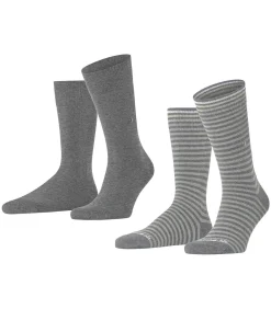 Everyday 2-Pack Strepen Grijs