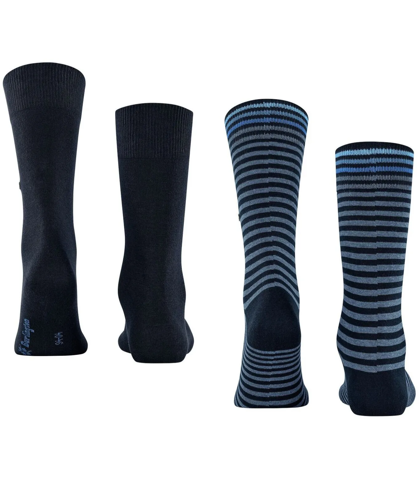 Everyday 2-Pack Strepen Navy
