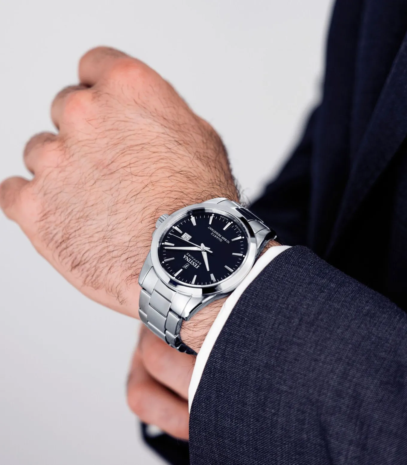 Festina heren zwart horloge
