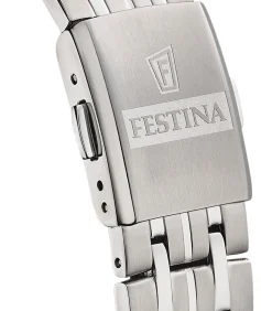 Festina Heren Zwart Titanium Horloge Armband