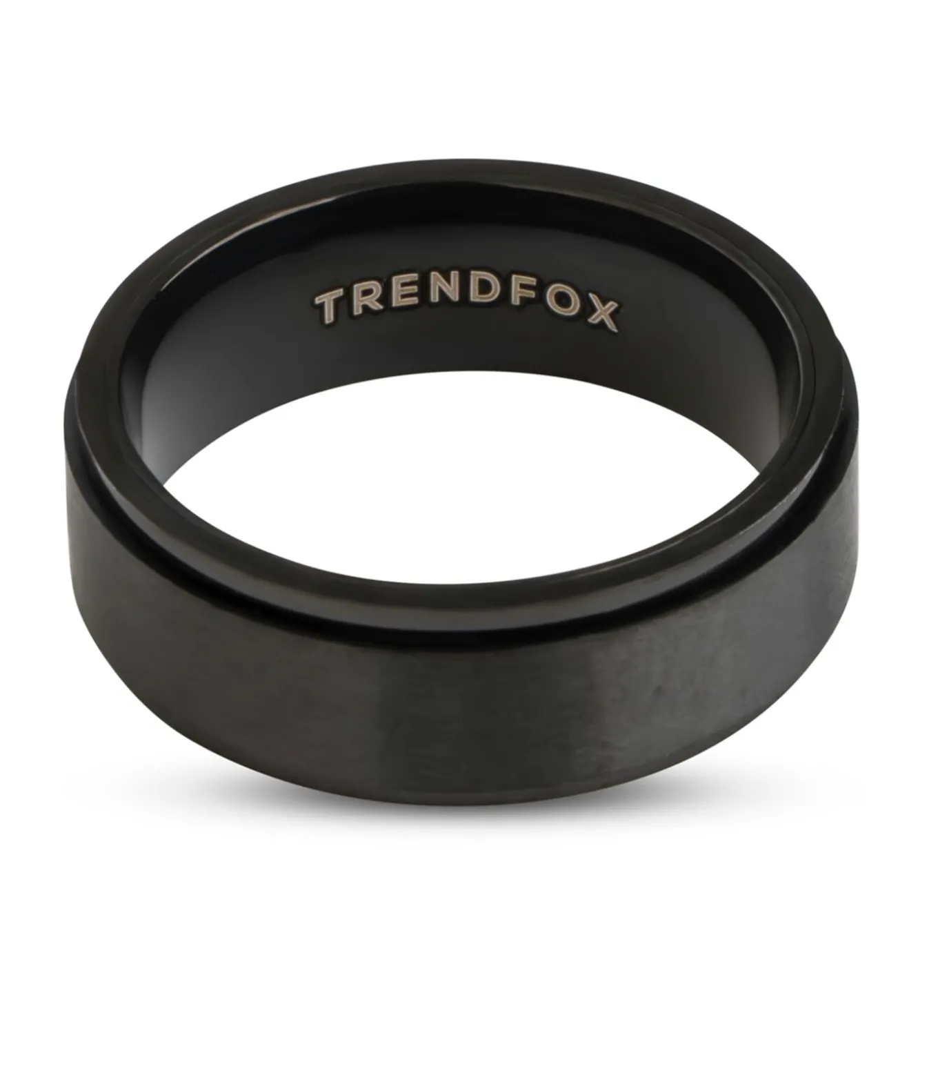 Fidget Ring - Spinner - Zwart - Staal