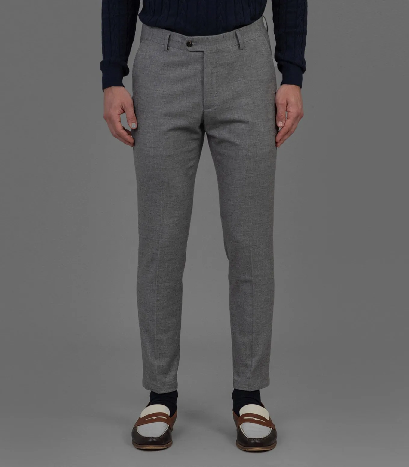 Flannel Broek - Grijs