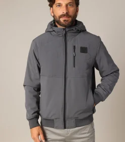 FLAY - Capuchonjack met golvende stiksels