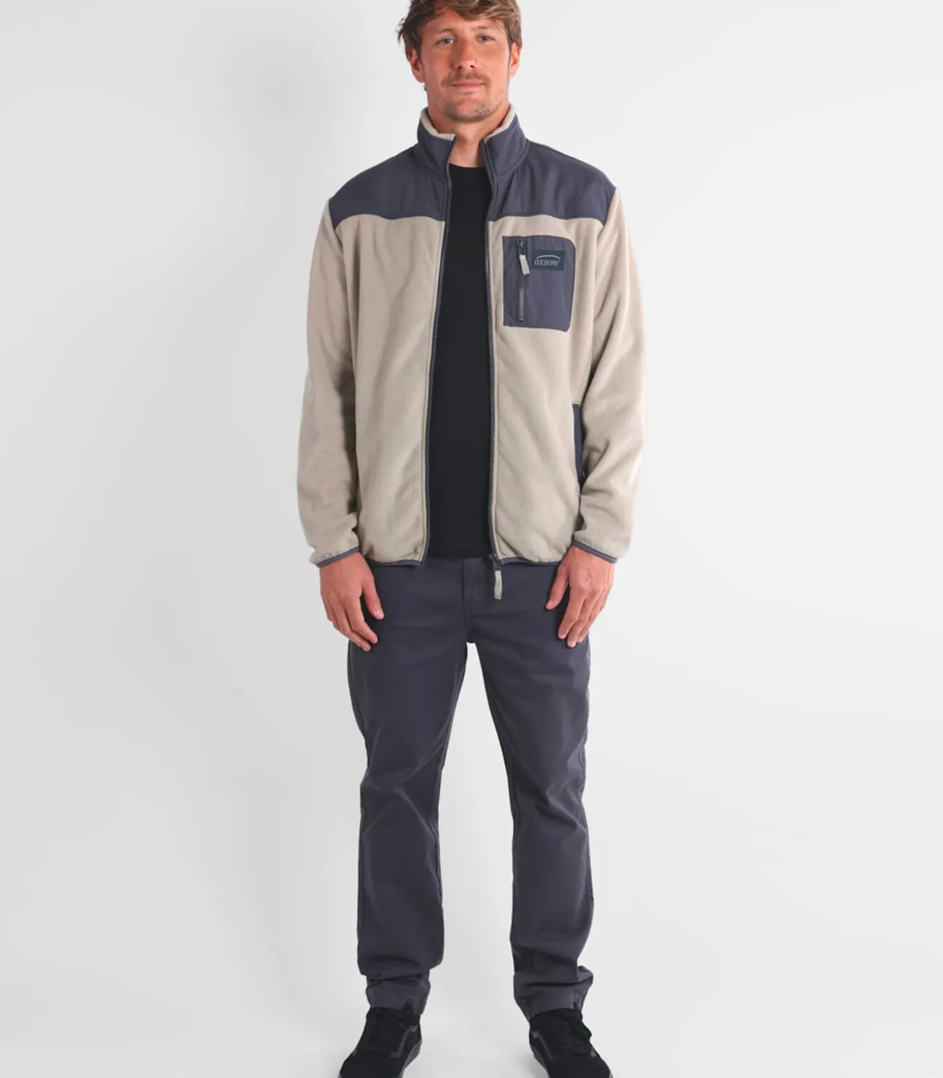 Fleece met rits JOURNEY