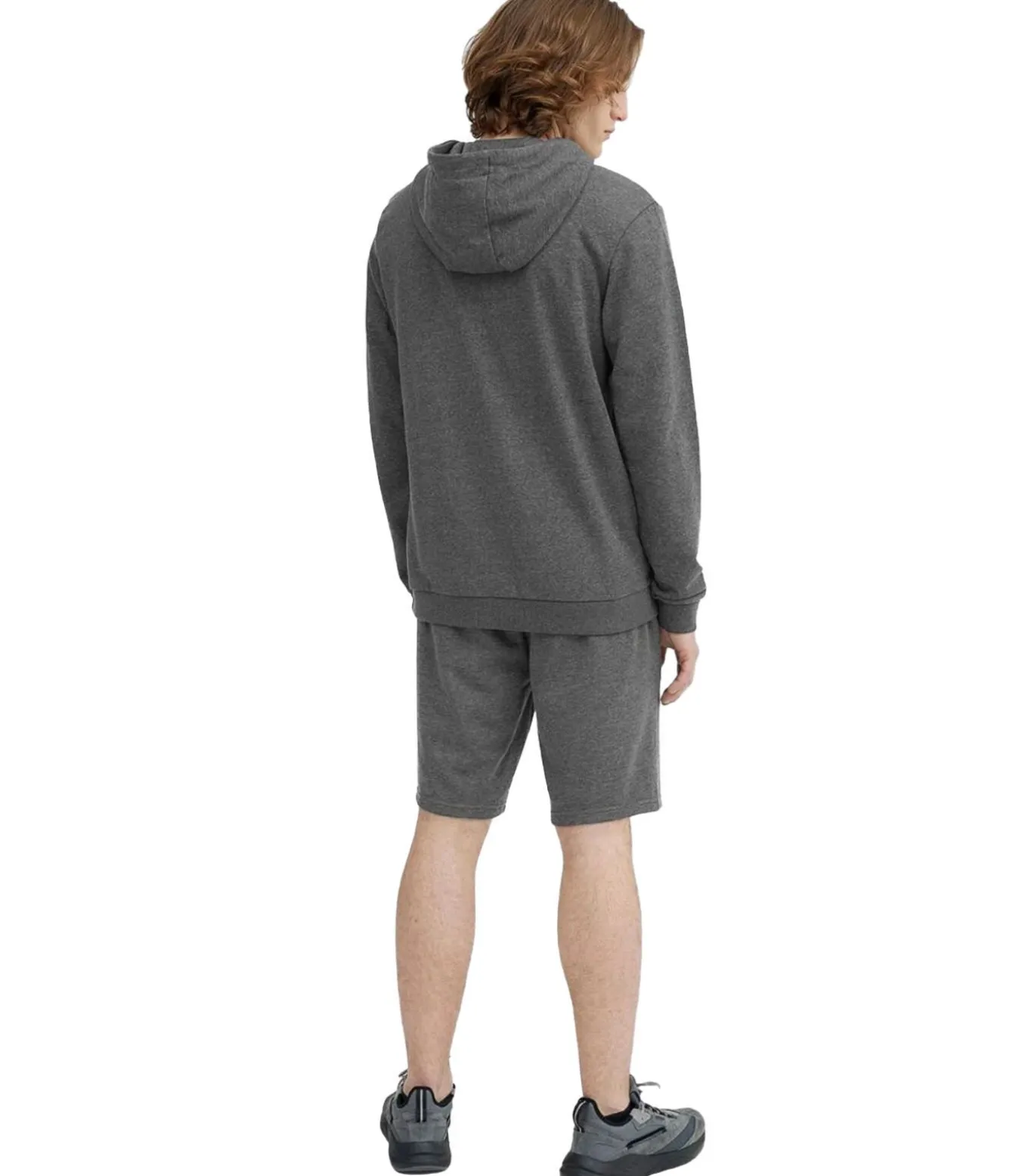 4FSS23TSHOM156 - Korte Broek - Donkergrijs