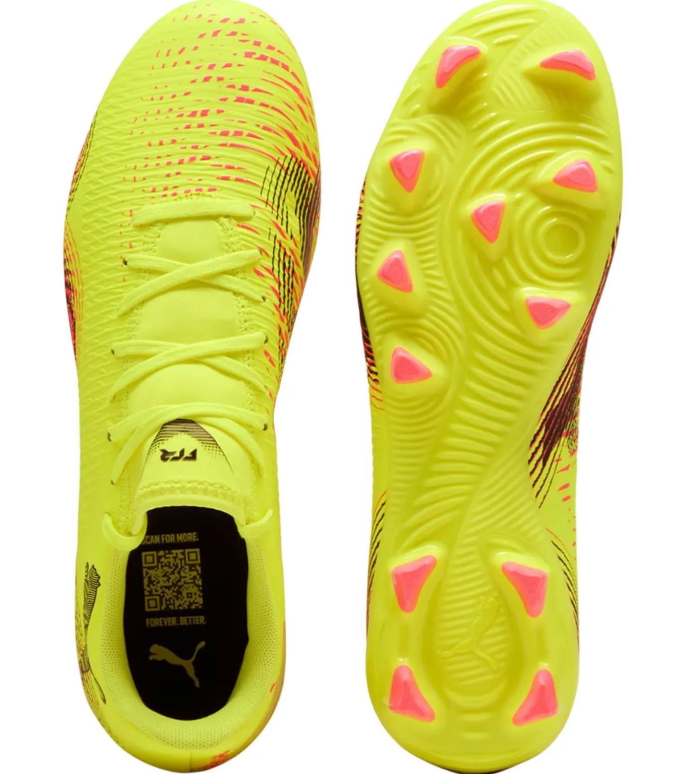 FUTURE 8 PLAY FG/AG - boots - Geel