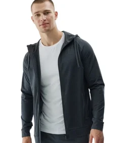 4FWAW24TFSWM403 - Hoodie Met Volledige Ritssluiting - Zwart