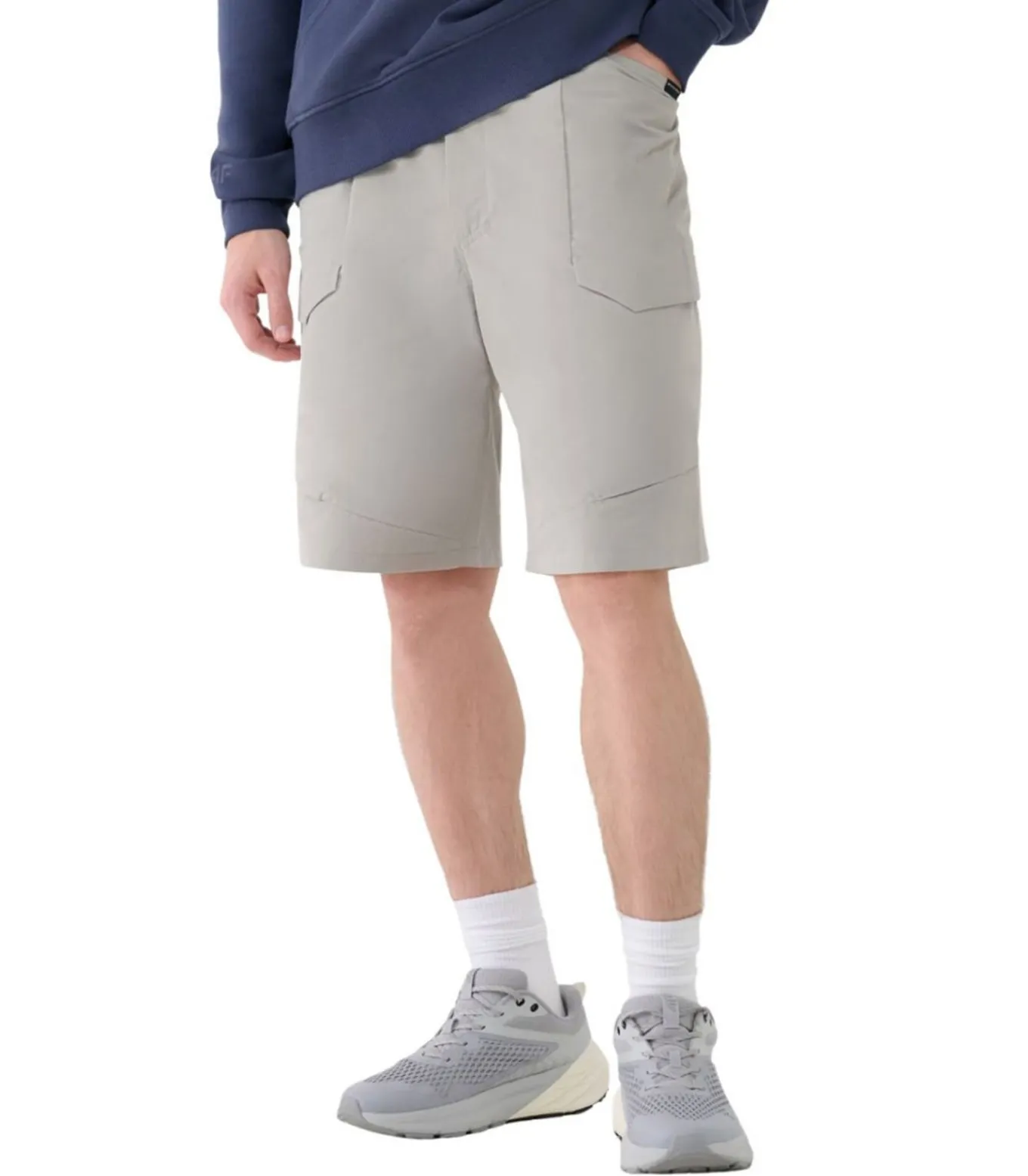 4FWSS25TSHOM527 - Korte Broek - Grijs