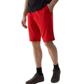 4FWSS24TSHOM284 - Korte Broek - Rood