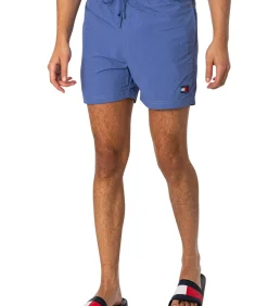 Gekreukte Nylon Zwemshort
