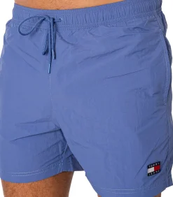 Gekreukte Nylon Zwemshort
