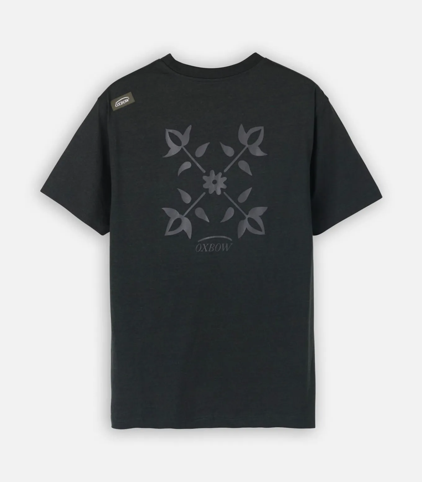 Gemarmerd T-shirt met korte mouwen SHADE