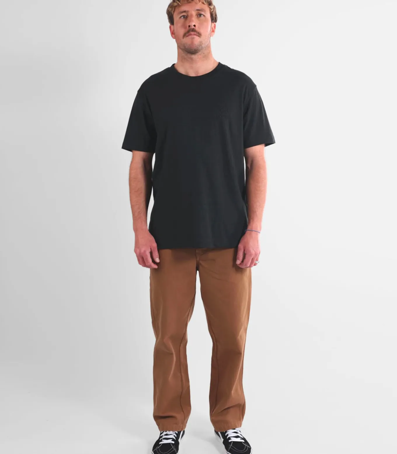 Gemarmerd T-shirt met korte mouwen SHADE