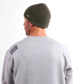 Geribde muts met kralen CARDIGAN