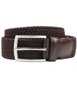 Geweven Riem Bruin