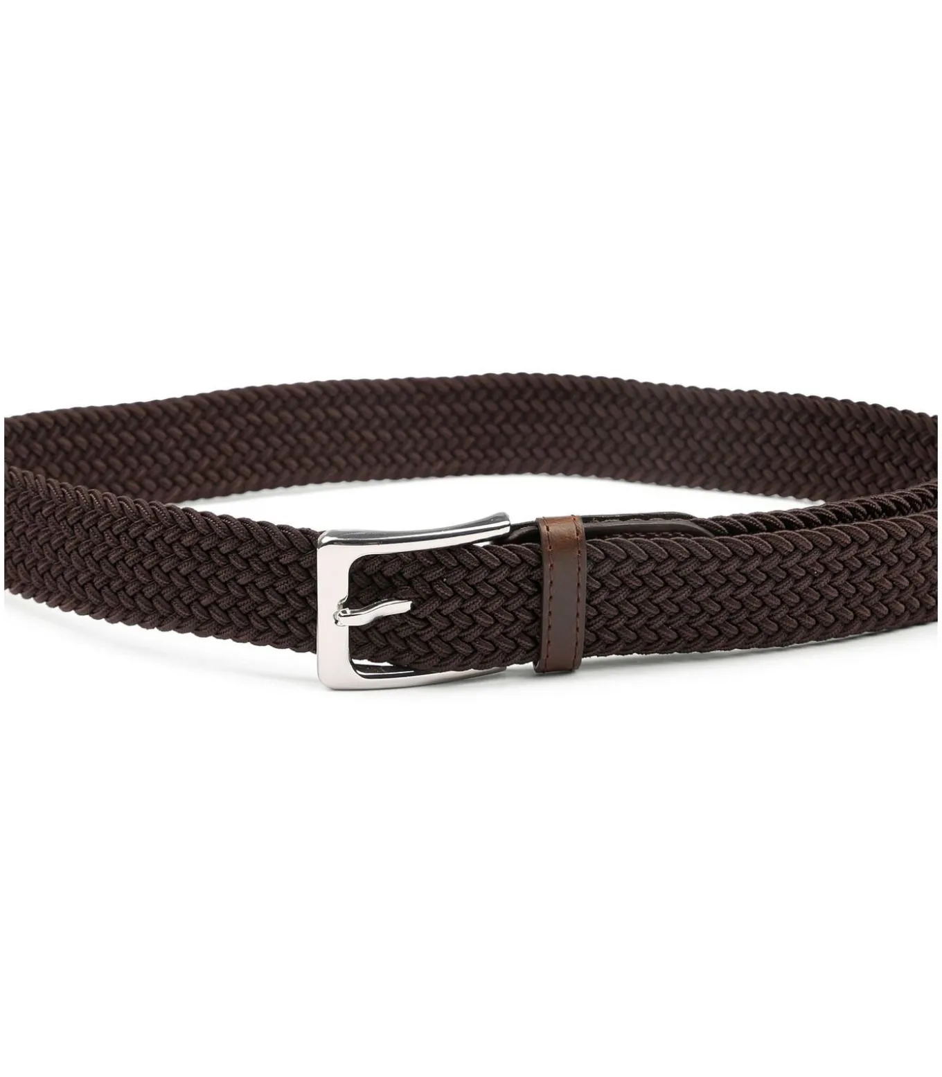 Geweven Riem Bruin