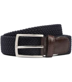 Geweven Riem Donkerblauw