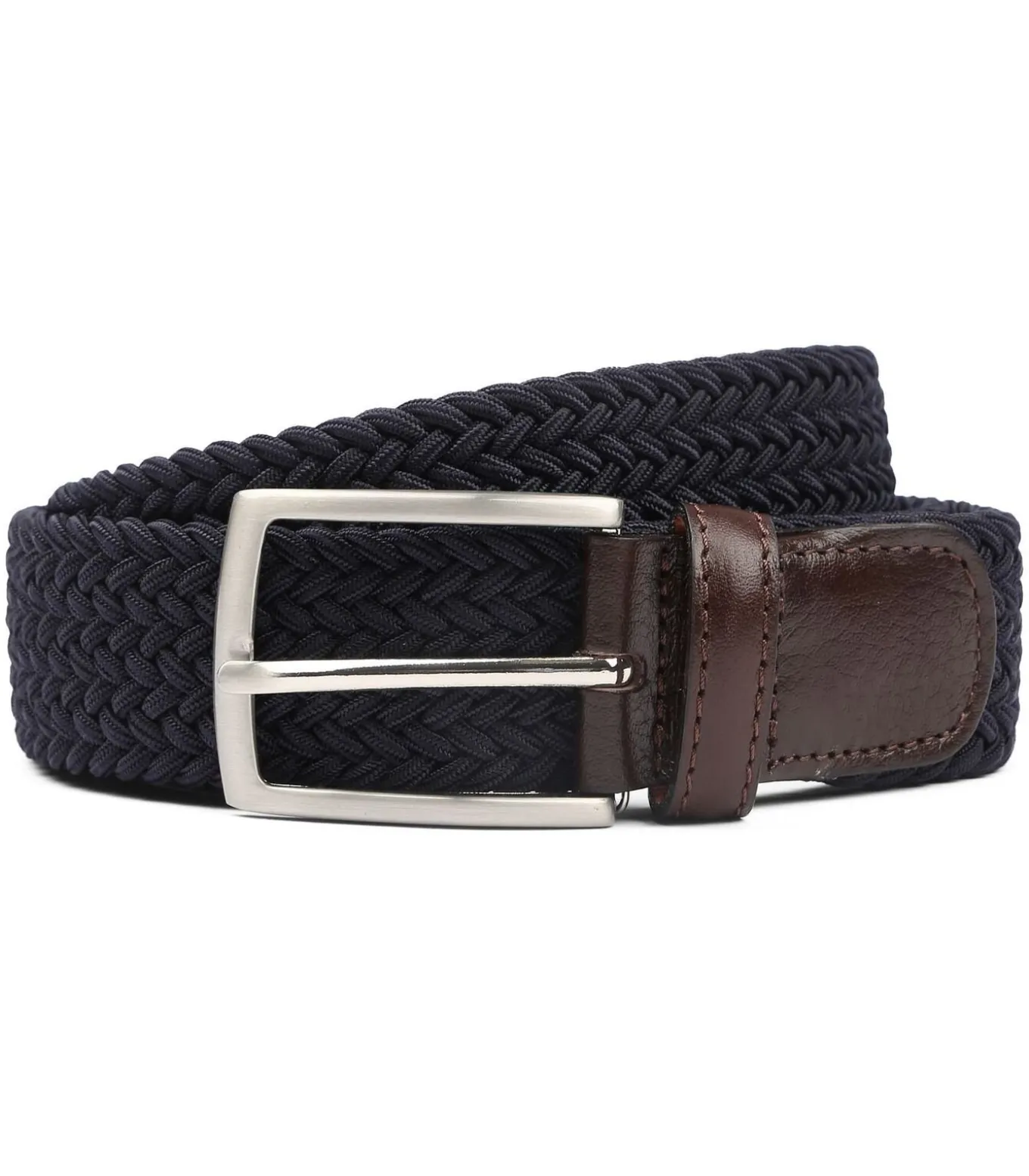 Geweven Riem Donkerblauw