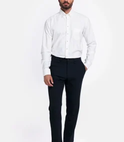Giordano Brando Oxfod Overhemd – Wit