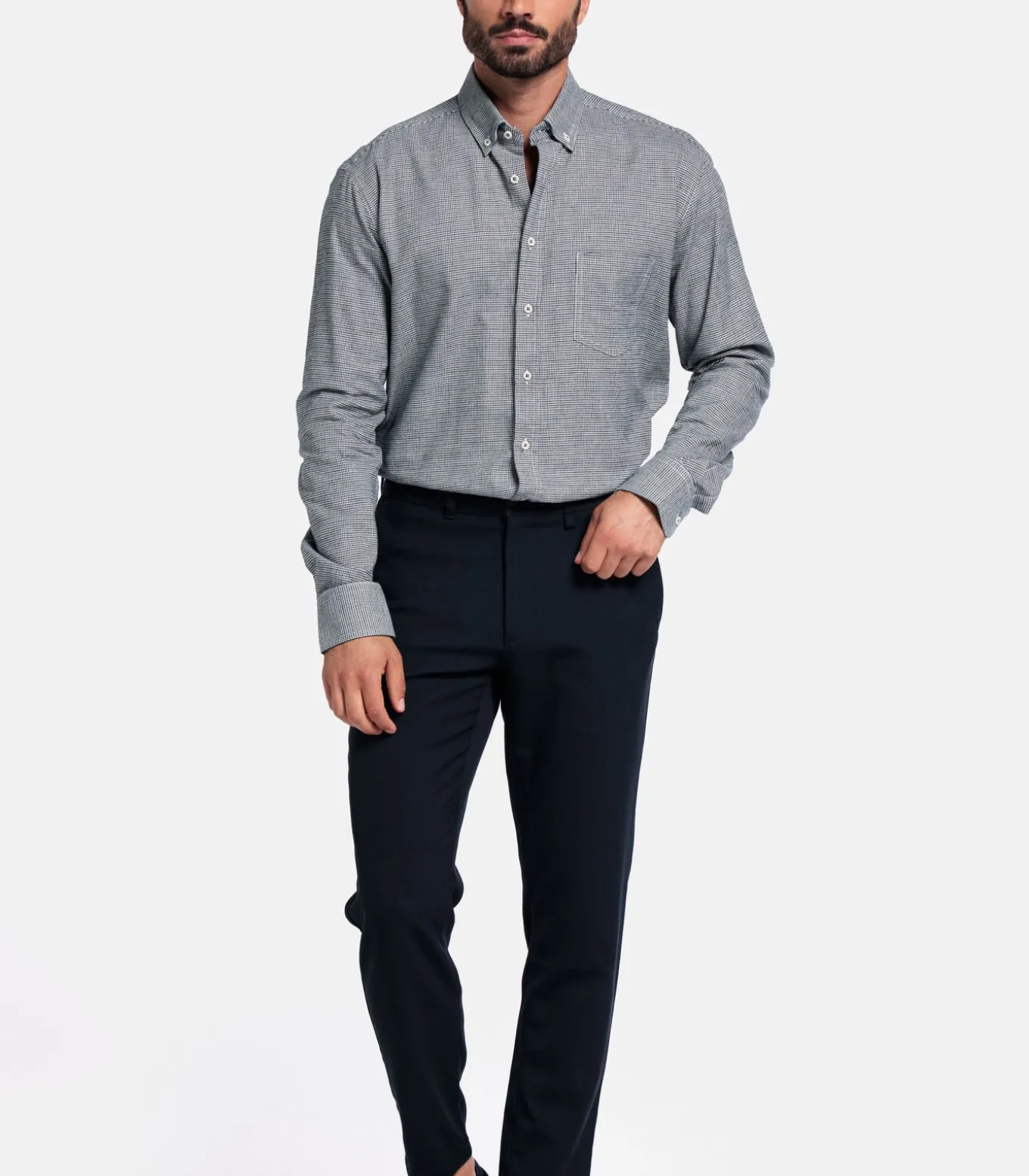 Giordano Ivy Overhemd – Groen
