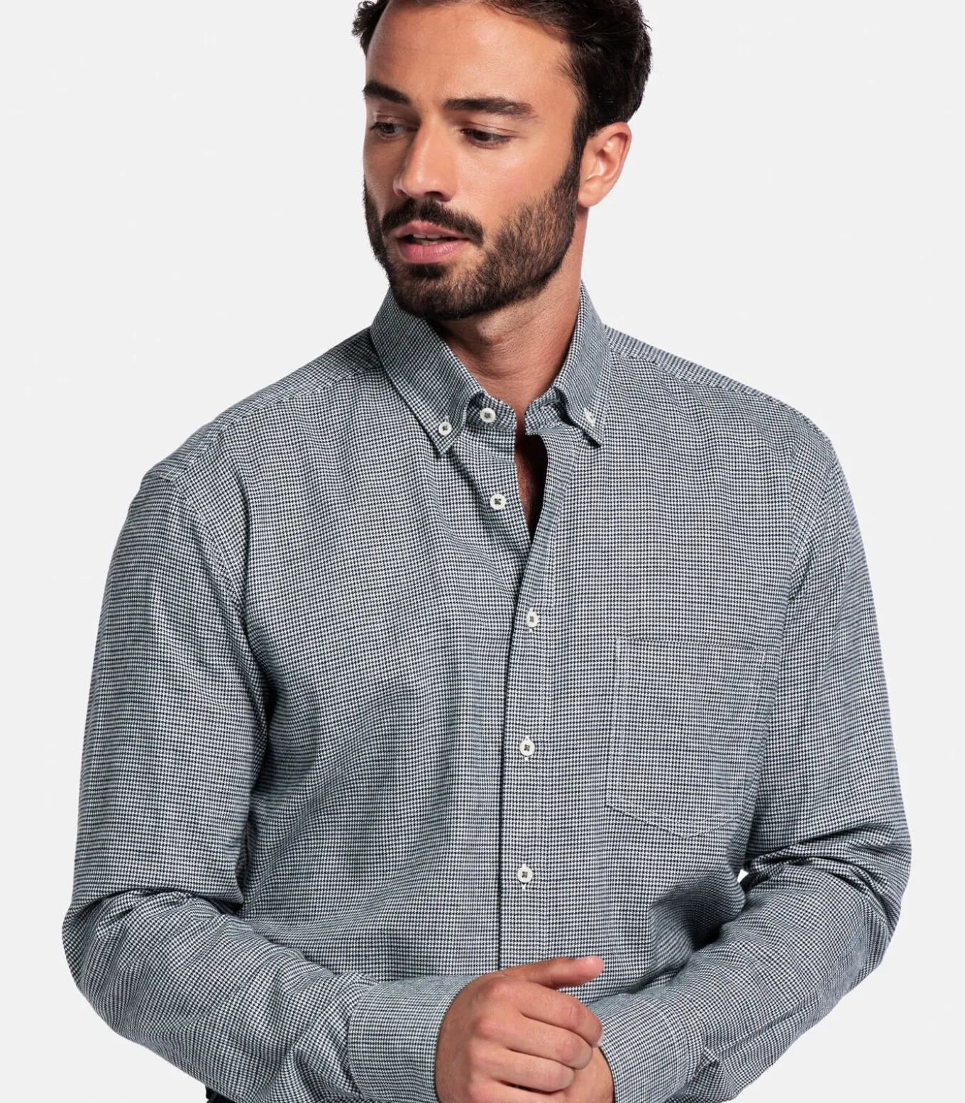 Giordano Ivy Overhemd – Groen