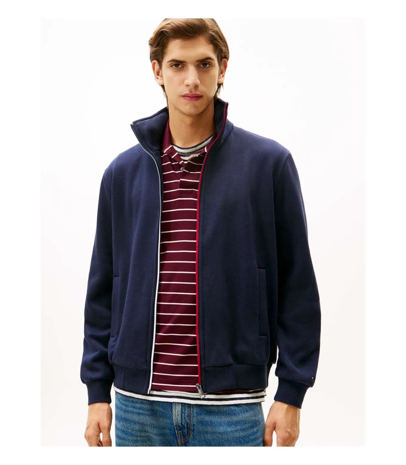 Global Stripe Zip Th