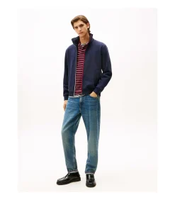 Global Stripe Zip Th