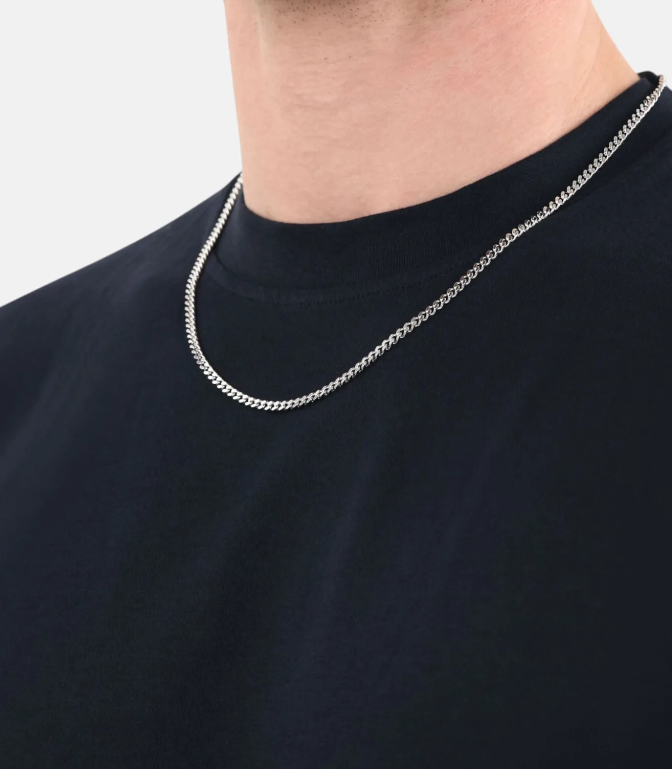 halsketting voor mannen, 925 sterling zilver