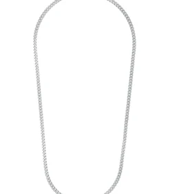 halsketting voor mannen en vrouwen, unisex, roestvrij staal