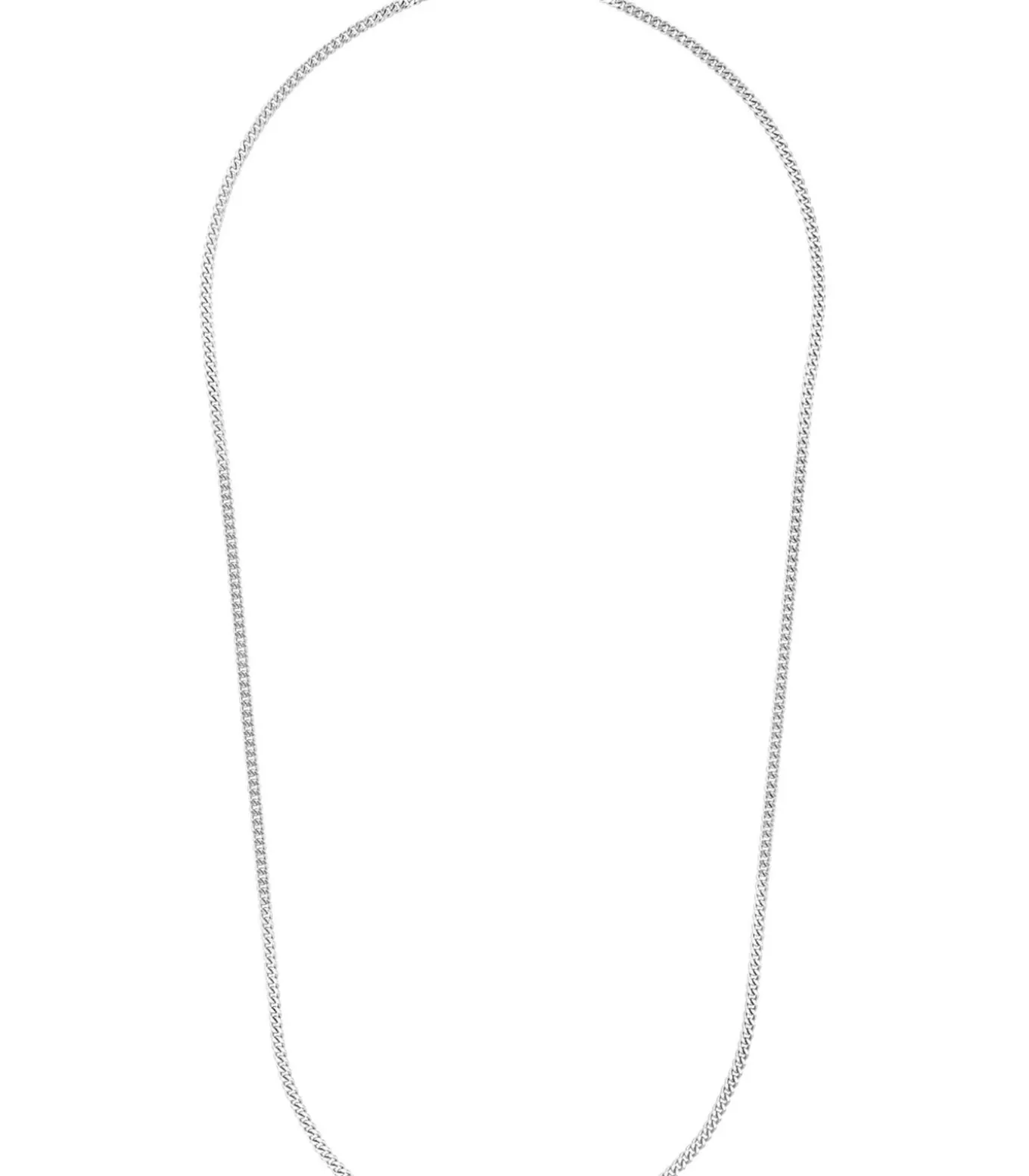 halsketting voor mannen en vrouwen, unisex, 925 Sterling zilver